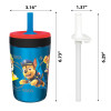 Paw Patrol 15 ounce Plastic Tumbler, Chase, Skye, Marshall and Friends, 3-piece set slideshow image 5 Paw Patrol 15 ounce Plastic Tumbler, Chase, Skye, Marshall and Friends, 3-piece set slideshow image 5