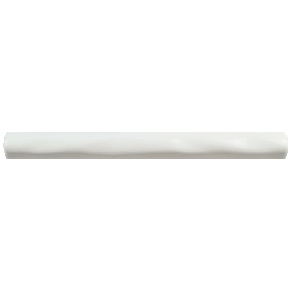 Rugosa Blanco 7/8 in. x 7-7/8 in. Ceramic Wall Trim Rugosa Blanco 7/8 in. x 7-7/8 in. Ceramic Wall Trim