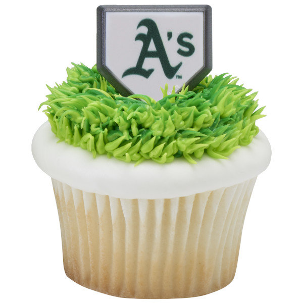 MLB® Home Plate Team Logo Cupcake Rings