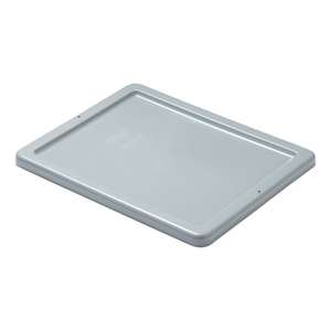Rubbermaid Commercial, Palletote®, 19.6" X 15.6" Lid For Stackable Nestable Container, Gray