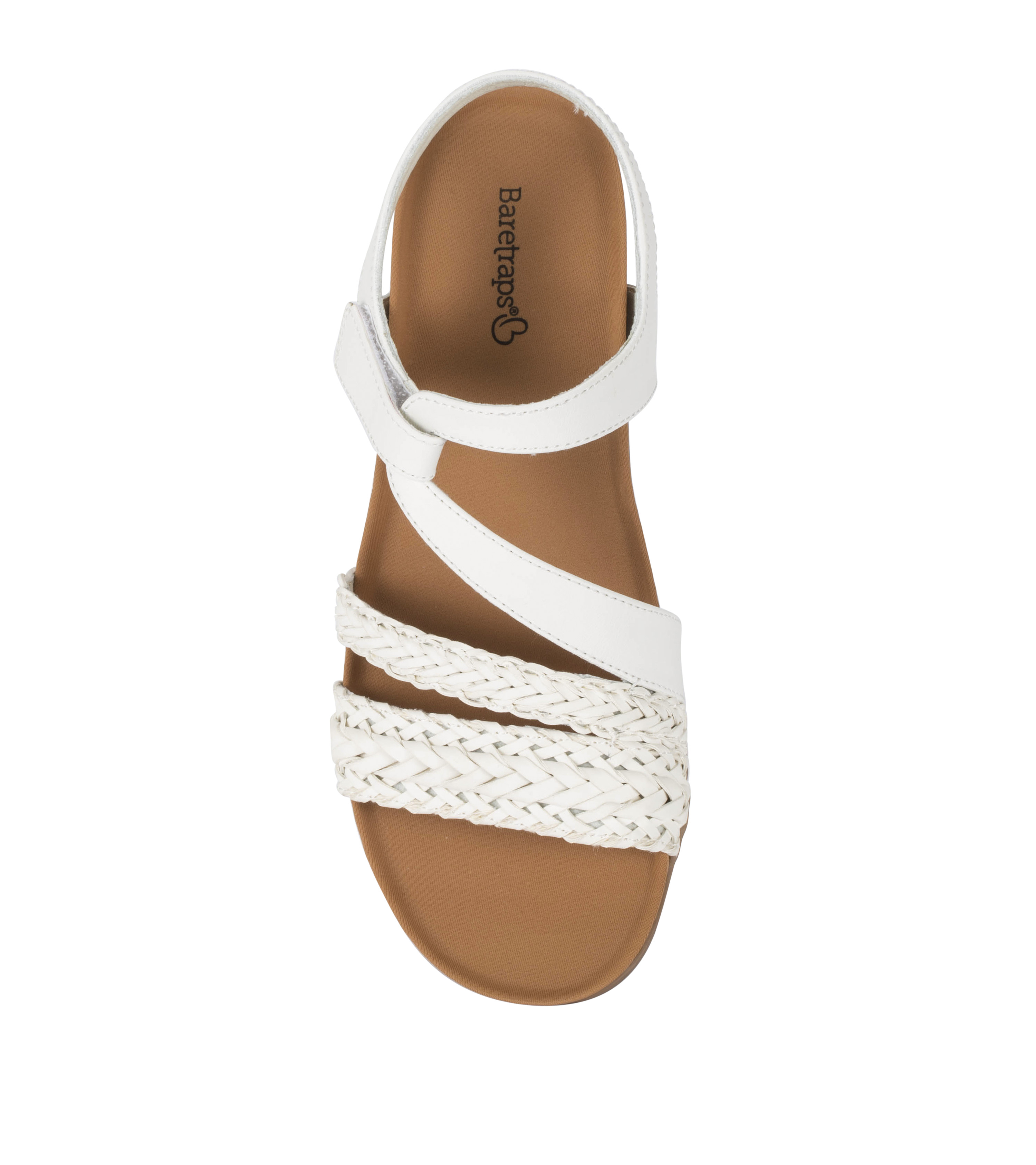 Baretraps JALEN Women's Sandals White Size 7.5 W (BT28091)
