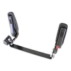 Armrests With Seat Belt Assembly
