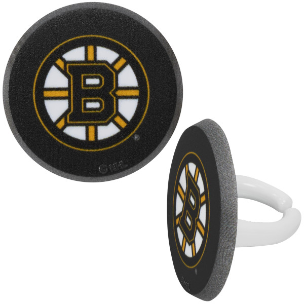 NHL® Team Puck Cupcake Rings