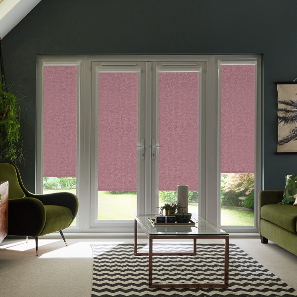 Arran Scarlet Roller Blind