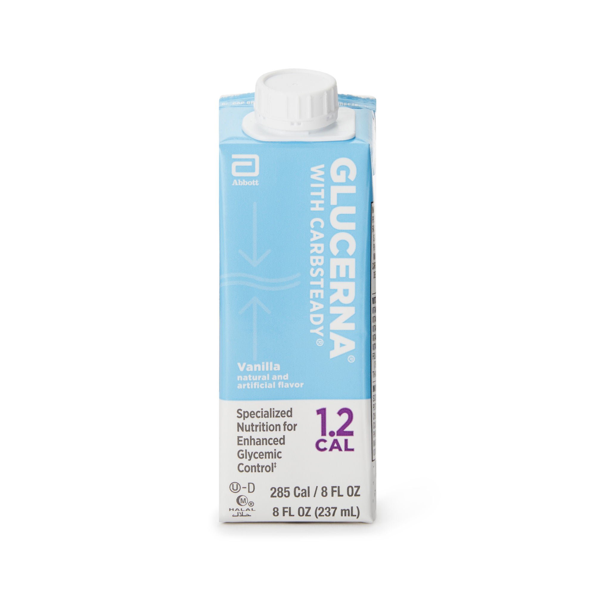 Glucerna® 1.2 Cal Vanilla Specialized Nutrition for Enhanced Glycemic Control
