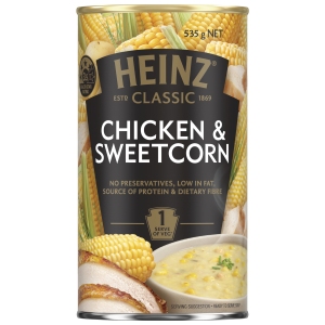  Heinz® Classic Chicken & Sweetcorn Soup 535g 