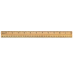 Westcott&reg; School Wood Ruler, 12" ACM10377