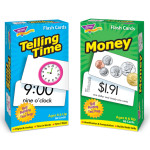 TREND Time and Money Skill Drill Flash Cards Assortment T-53905