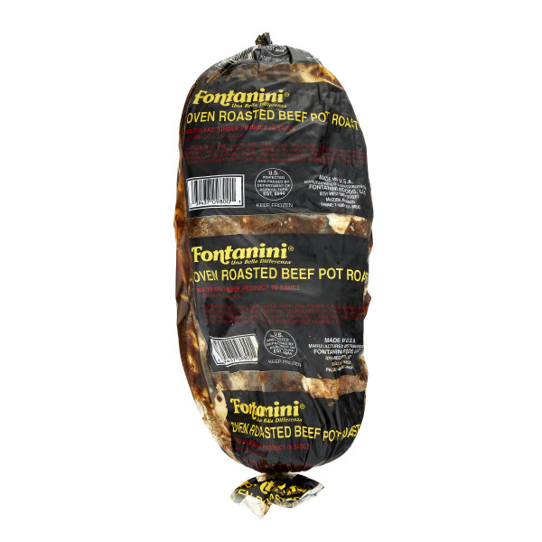 FONTANINI(r) Oven Roasted Beef Pot Roast, Cooked, 2/10-16 lb . C1CB - Front Center Inner Pack (Hi Res)