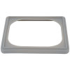 Sixth-size high-temperature silicone pan band in gray