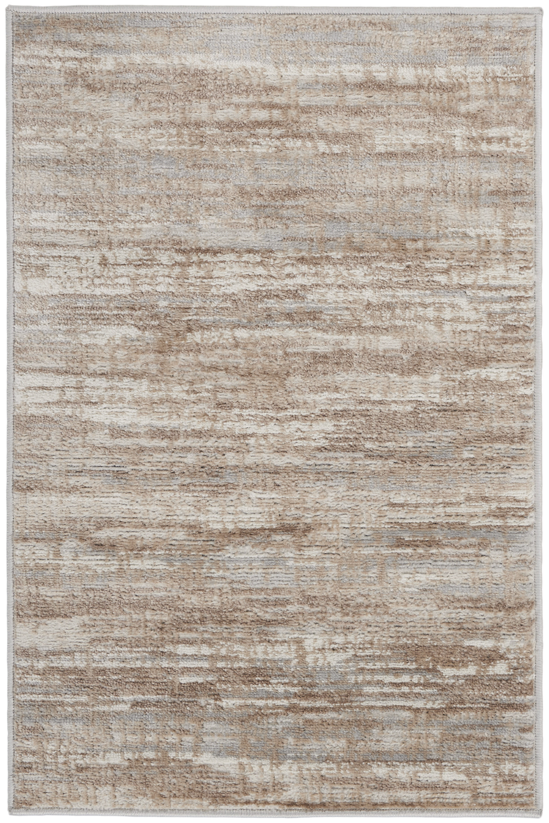 Nourison Elation 2' x 3' Ivory Grey Modern Indoor Rug