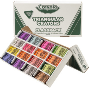 Crayón triangular Classpack®, 16 colores, 256 unidades