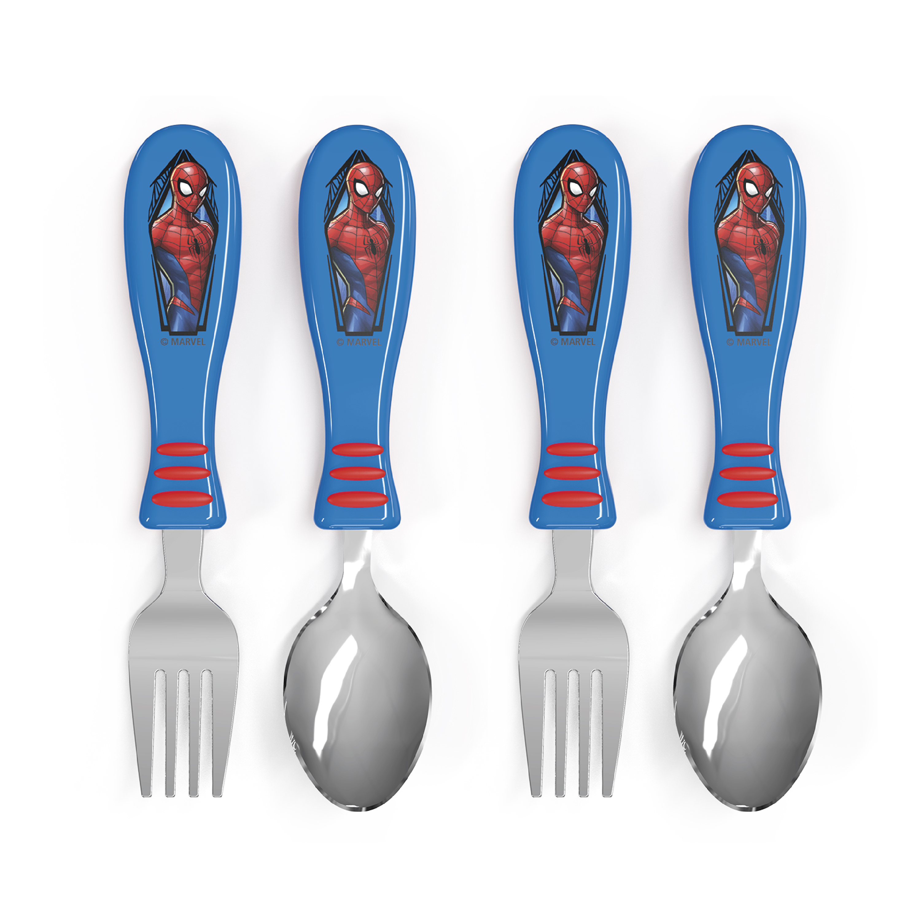Marvel Comics Kid’s Flatware, Spider-Man, 2-piece set slideshow image 1 Marvel Comics Kid’s Flatware, Spider-Man, 2-piece set slideshow image 1