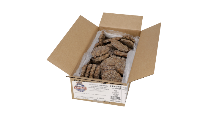 The Pub® All-Natural* Flame Grilled USDA Choice Angus Beef Chuck Steak Burger, 4 oz._image_4