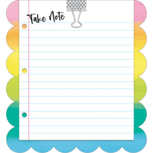 Creatively Inspired Take Note Notepad, 5.75" x 6.25"