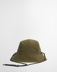 Bidlam Reversible Showerproof Bucket Hat Concrete/Olive