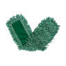 Rubbermaid Commercial, Microfiber Loop-End Pocket Dust Mop, 48"W, Green
