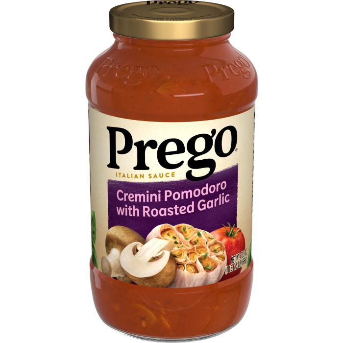 Cremini Pomodoro With Roasted Garlic Pasta Sauce