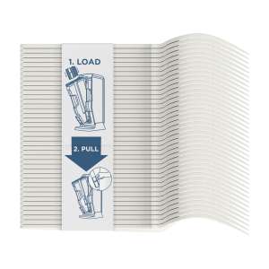 Dixie®, Ultra SmartStock Series-T, Compostable Plastic Fork Refill, White