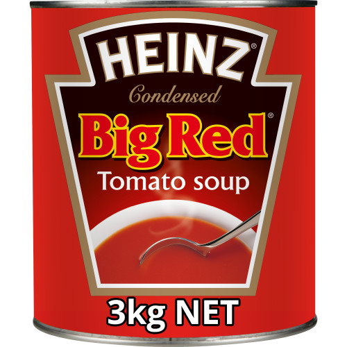  Heinz® Big Red® Condensed Tomato Soup 3kg x 3 