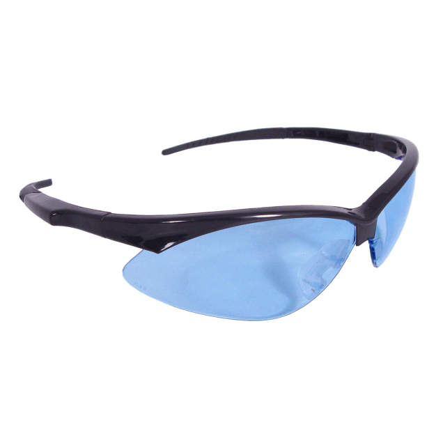Rad-Apocalypse™ Safety Eyewear, Black / Light Blue