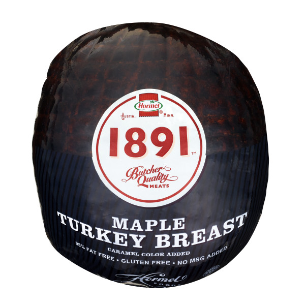 HORMEL 1891 Maple Honey Turkey 2pc . C1N1 - Front No Plunge In Package (Hi Res)