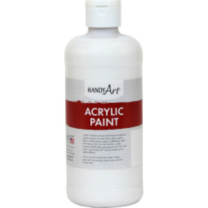 Acrylic Paint 16 oz, Blockout White