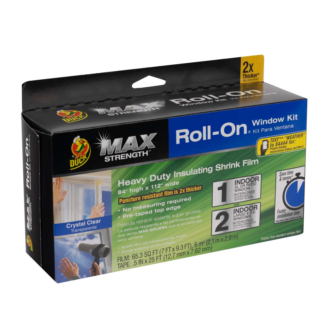 Max Strength Roll-On® Window Insulation Kits Image