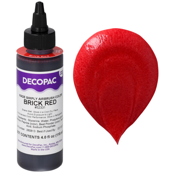 Brick Red Made Simply™ Premium Airbrush Color