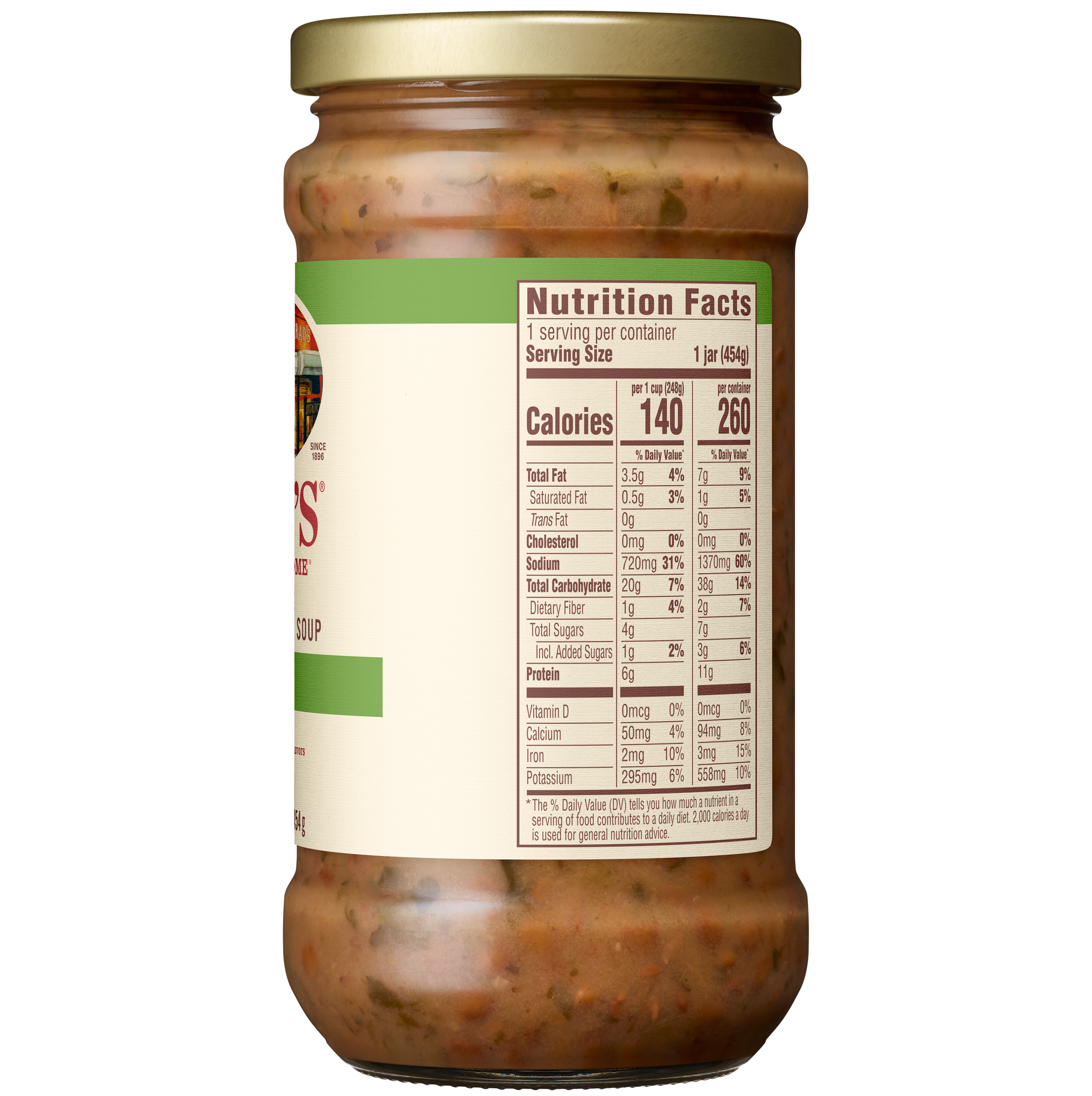 Italian-Style Lentil Soup, 16 oz - Right Image