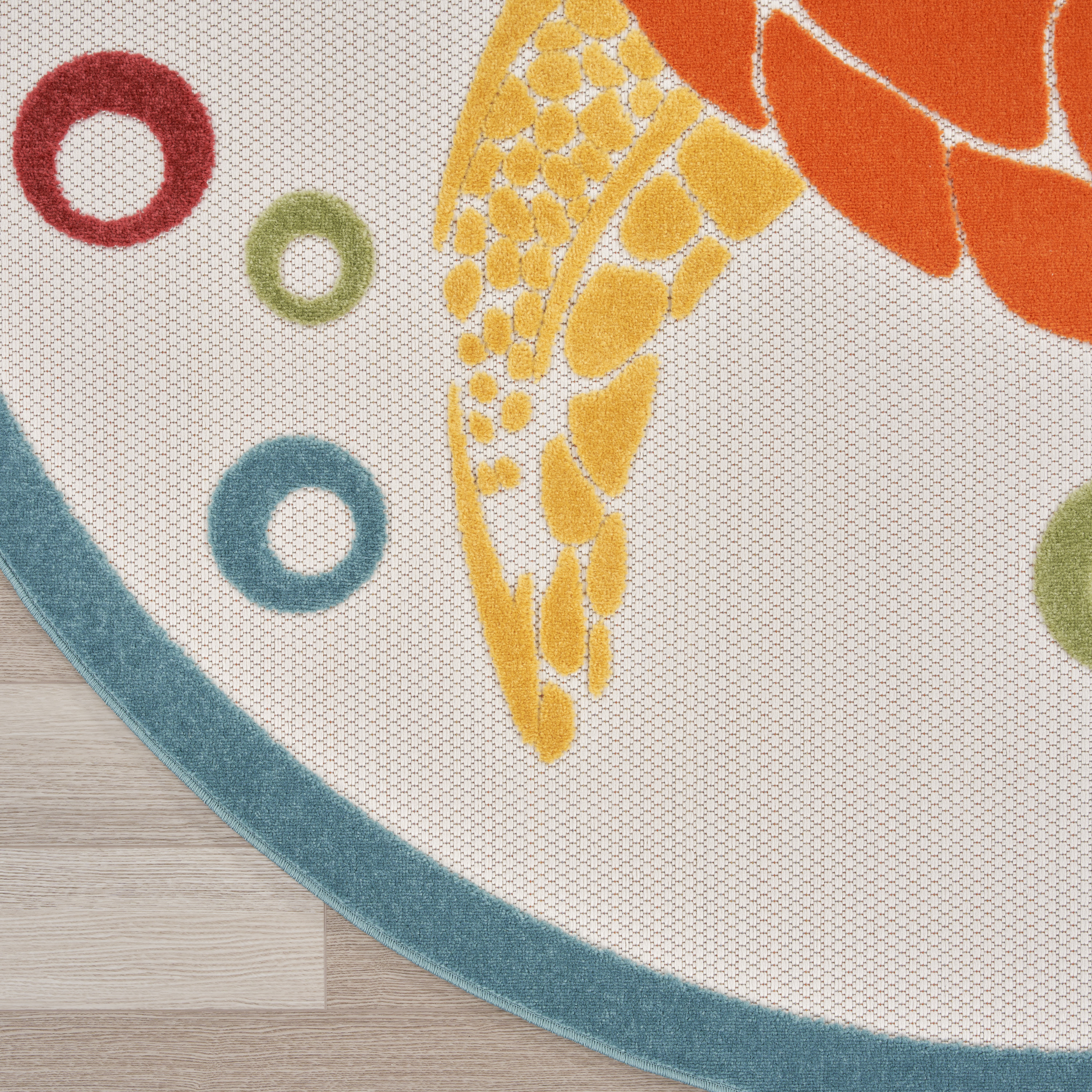 94.00" x 94.00" x .25" Aloha Turkey N788