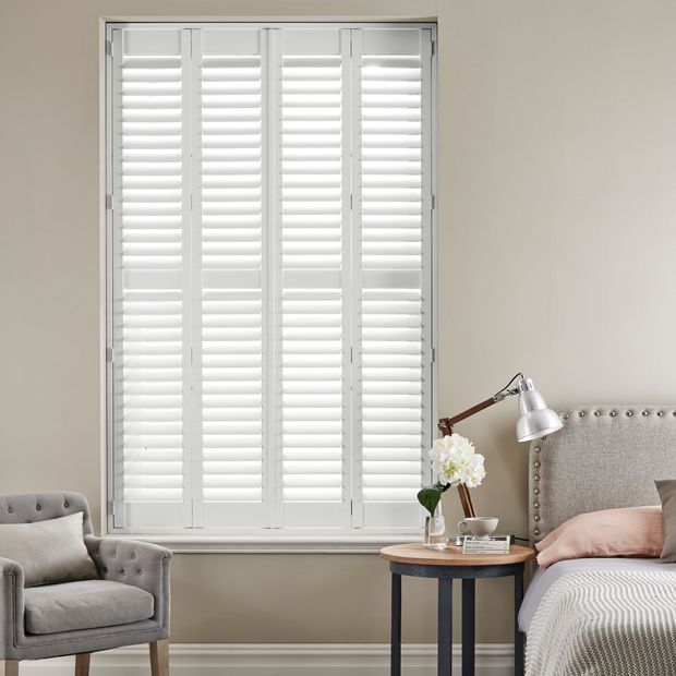 Aura White Shutter