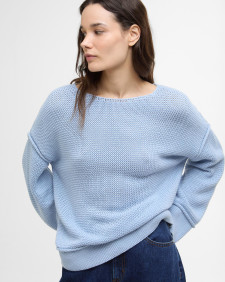 Emmie Crew-Neck Jumper Breeze Blue
