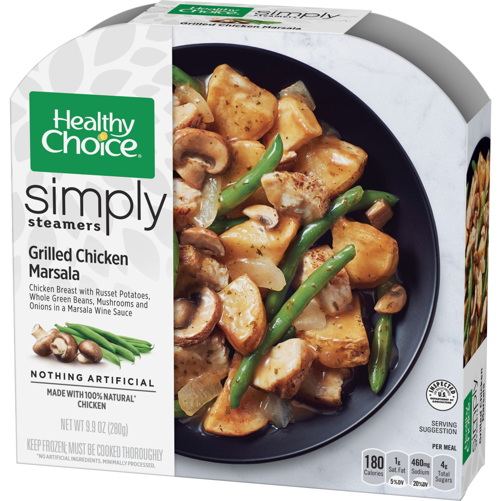 HEALTHY CHOICE Simply Steamers Roasted Chicken Marsala Conagra