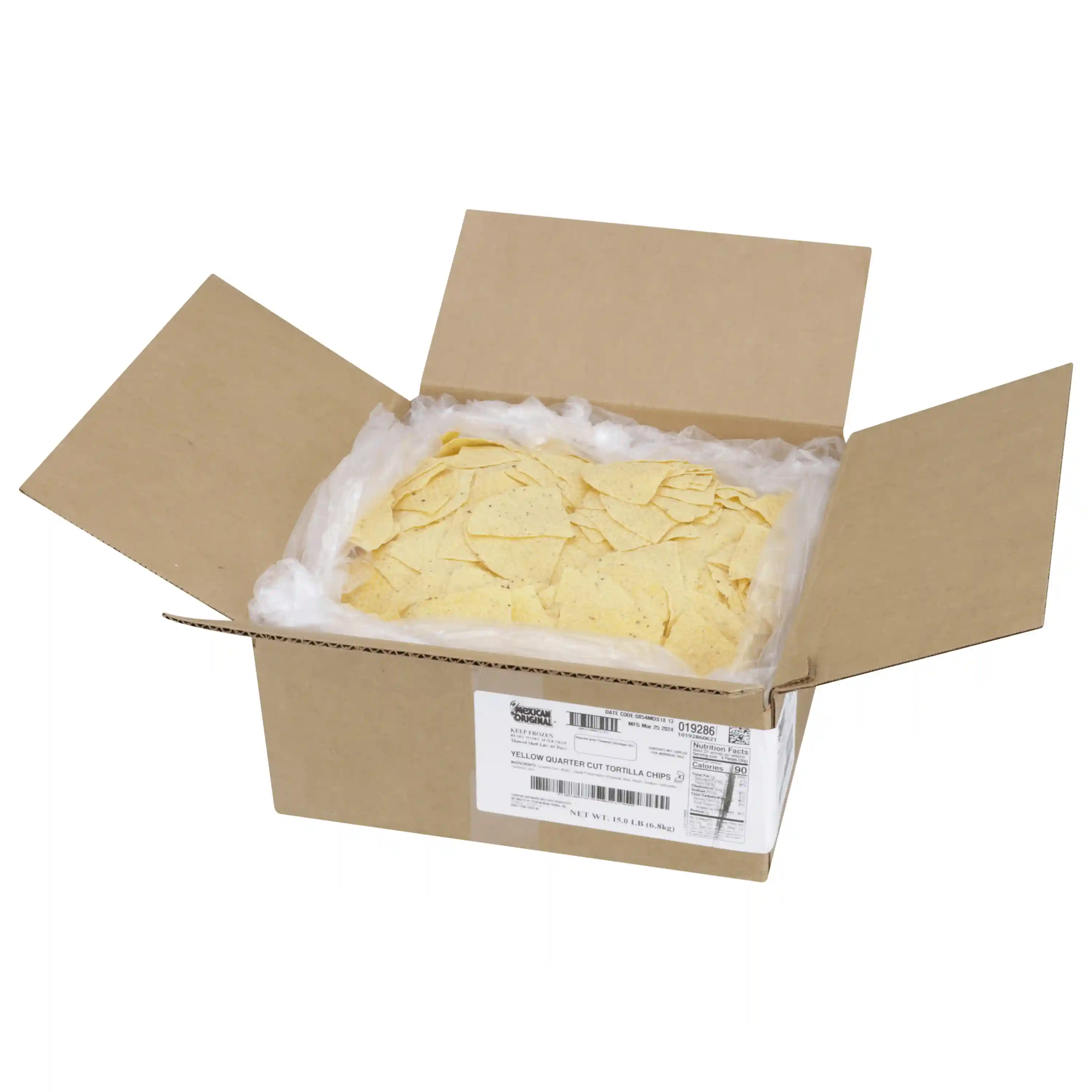 Mexican Original® Yellow 1/4 Cut Tortilla Chips_image_4