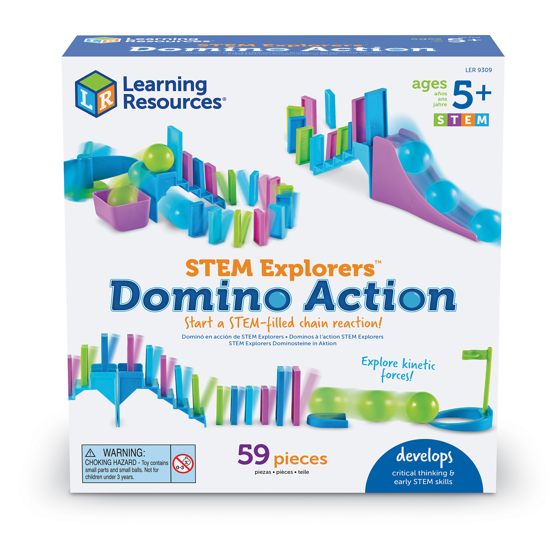 Learning Resources STEM Explorers Domino Dash image number null