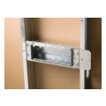 Telescoping Between Stud Rigid Box Support For 16 to 24 in., Stud Spacing and 4 or 4 11/16 in. Square Box, Pre-Galvanized Steel
