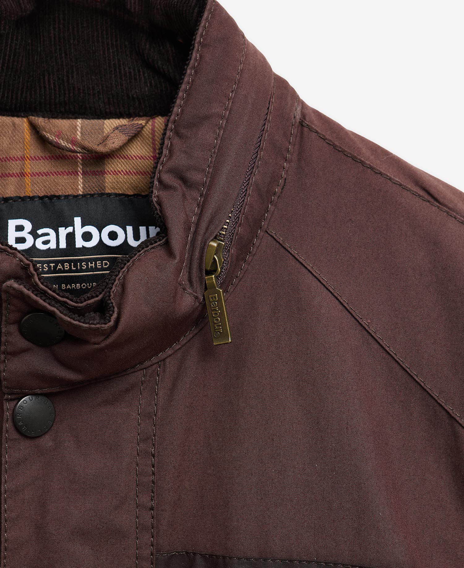 Barbour Re-Loved Corbridge Waxed Jacket - Size M image number 5