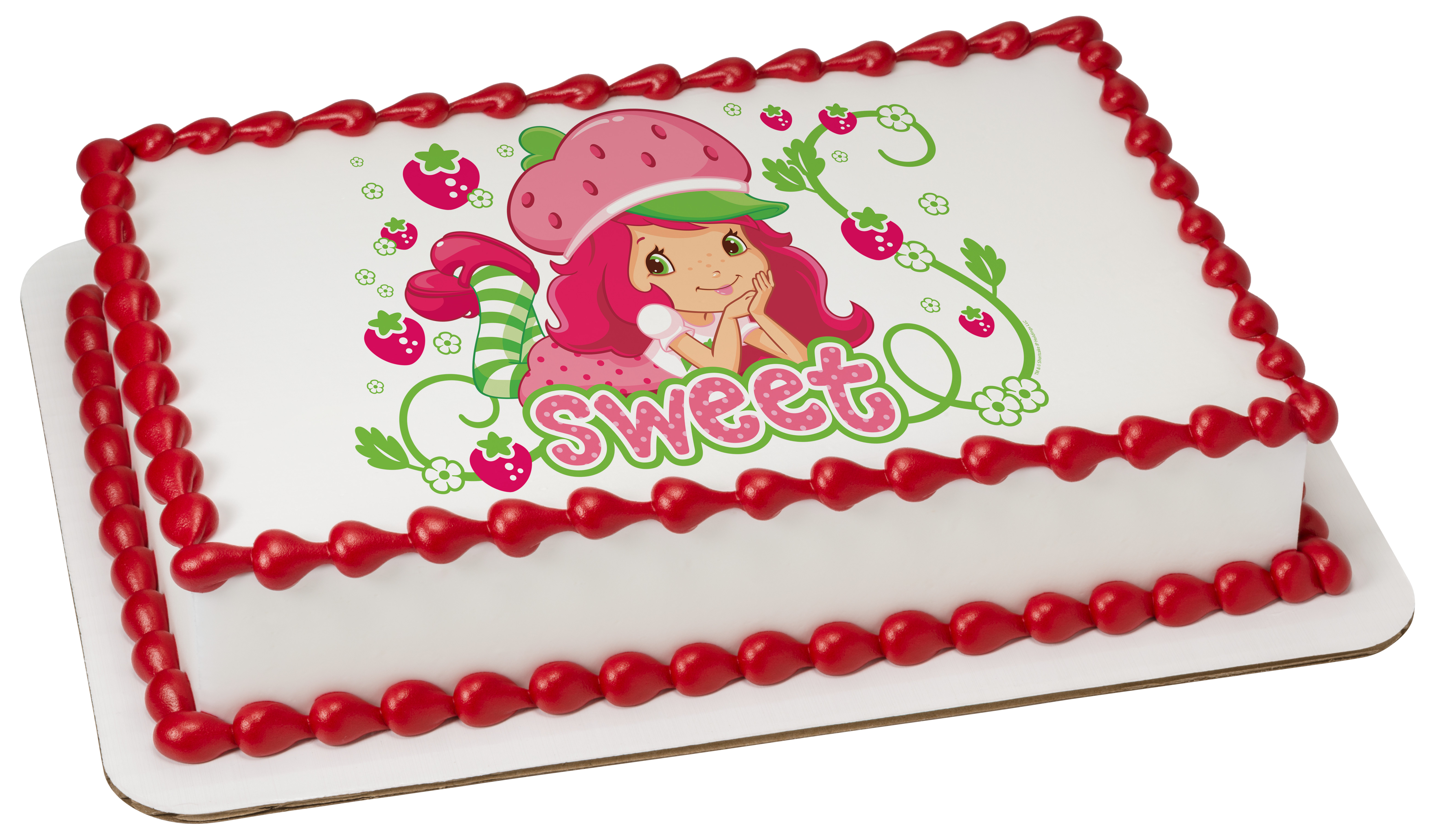 Strawberry Shortcake Cake