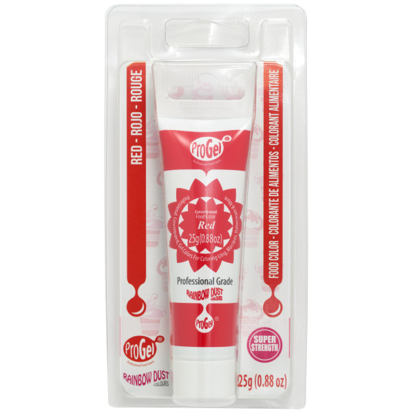 Red Rainbow Dust ProGel® Food Color Premium Gel Color