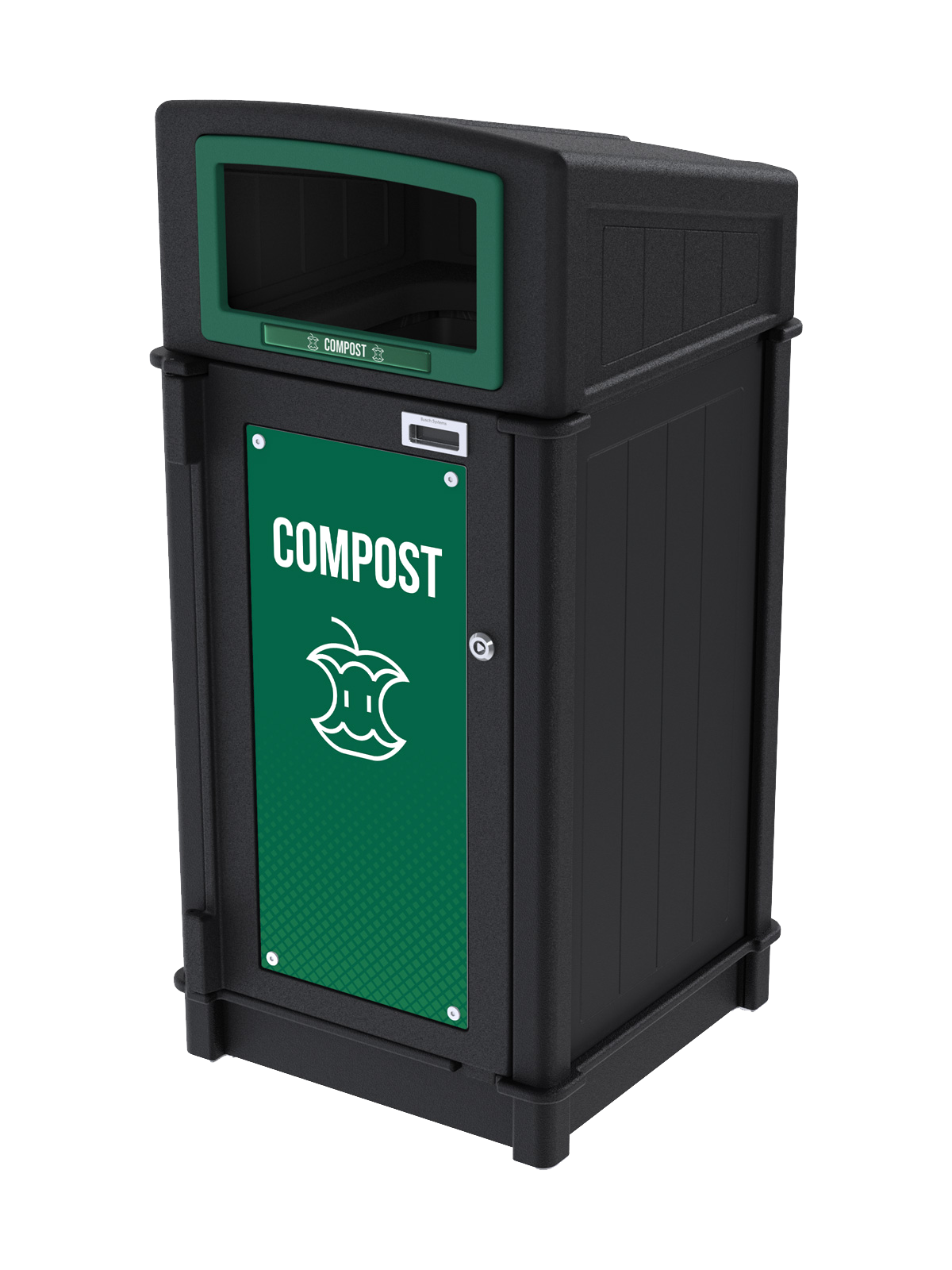 FUSION – Single – Kit – Front Load – Compost – Full – Black-Green