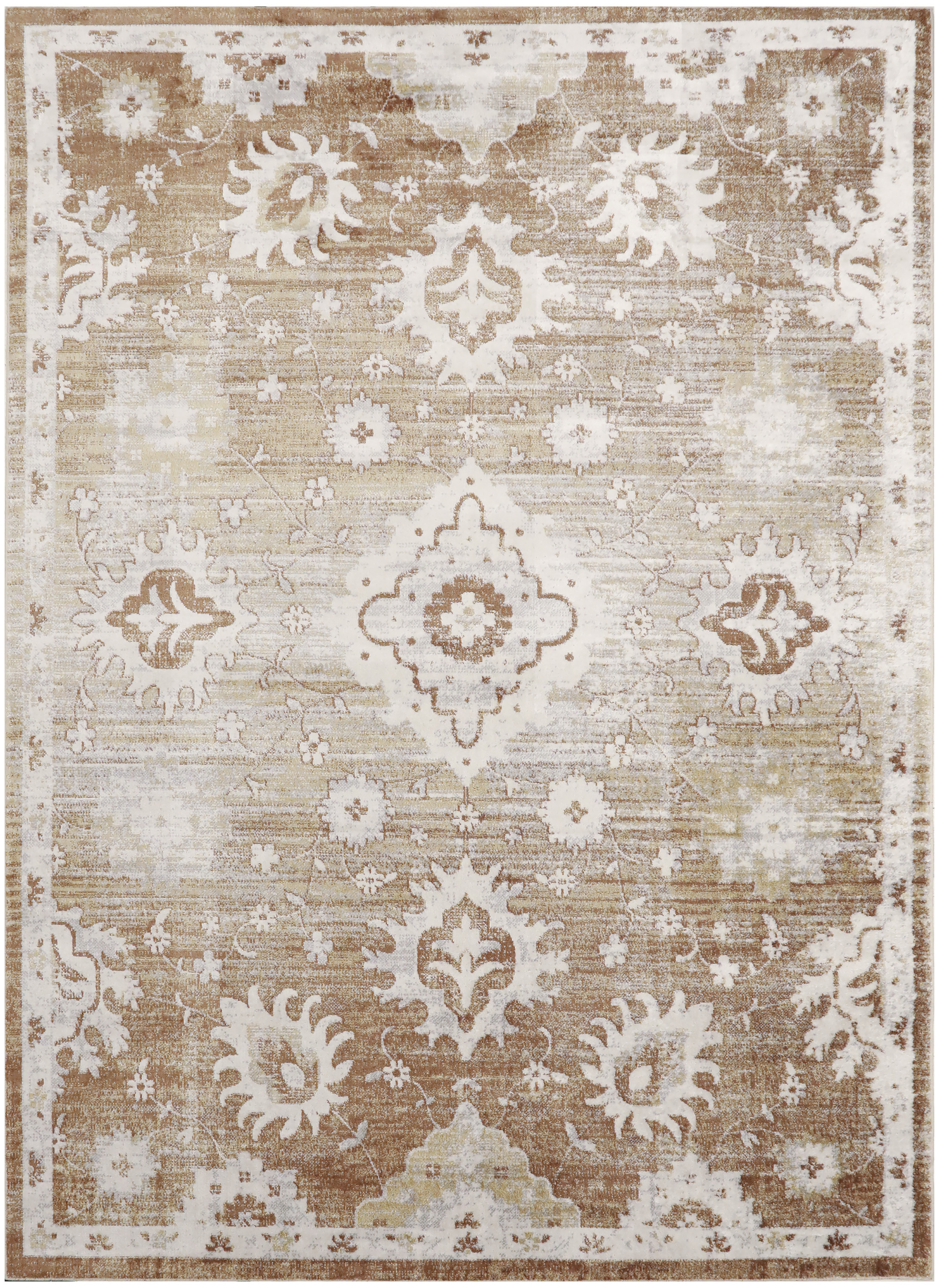 Nourison Astra Machine Washable 9' x 12' Copper Vintage Indoor Rug