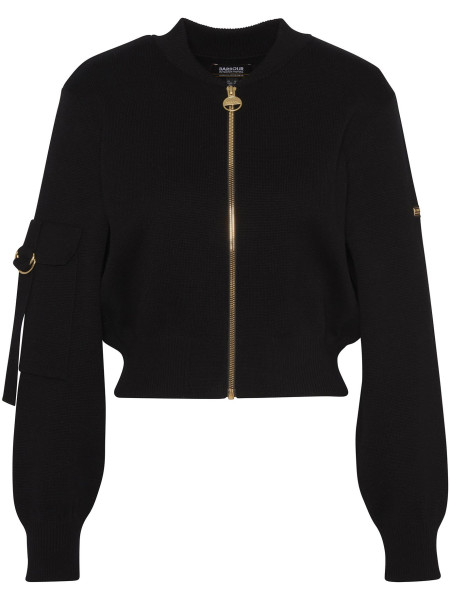 Priya Knitted Bomber Jacket Priya Knitted Bomber Jacket