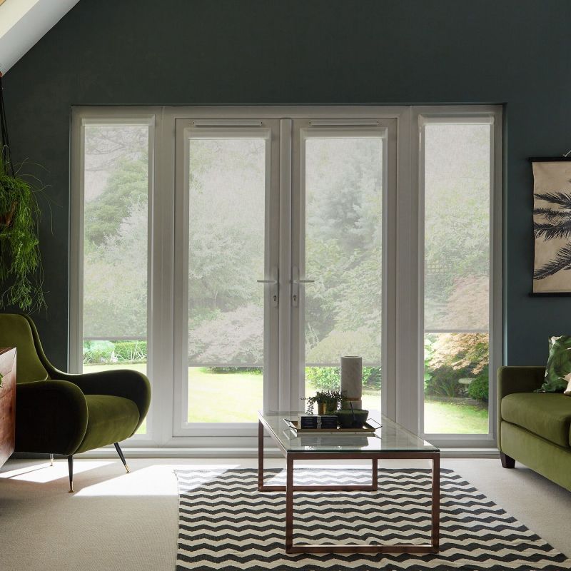 Ivy Smoke Roller Blind