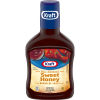 Kraft Sweet Honey Slow-Simmered Barbecue Sauce, 18 oz Bottle