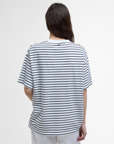 Millie Striped Relaxed T-Shirt Cloud Stripe