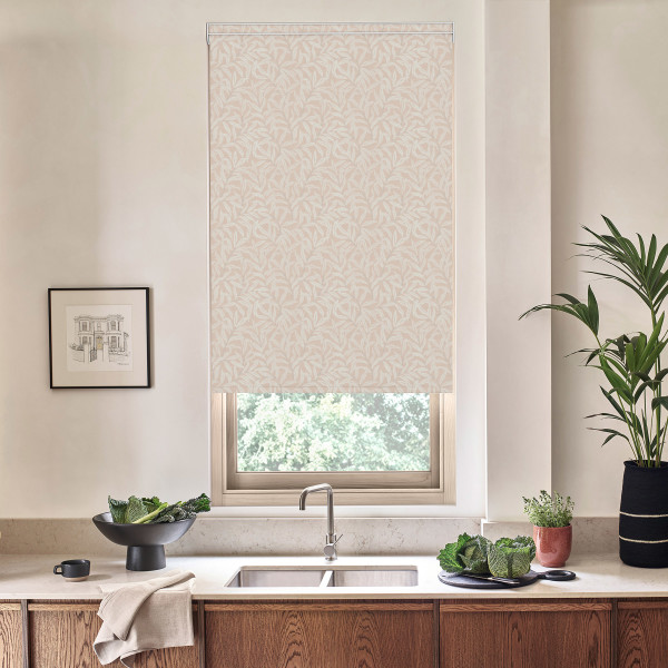 Bromley Blackout Blush Roller Blind