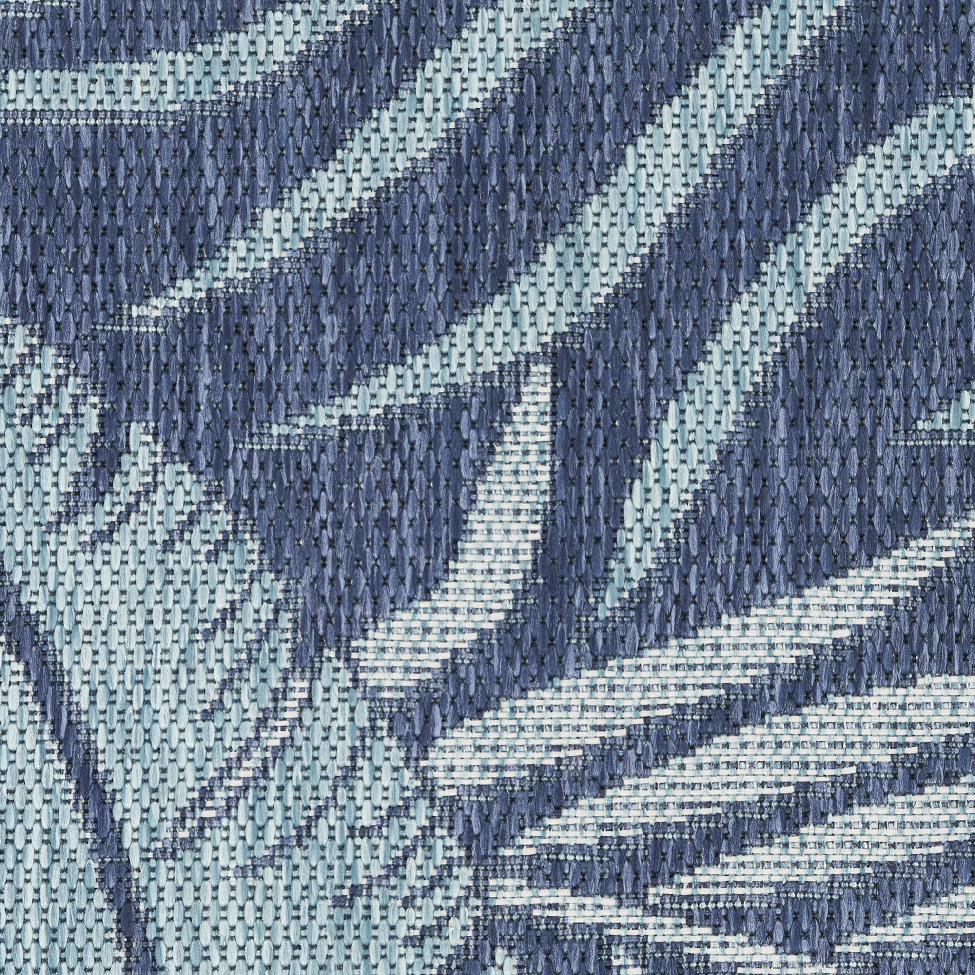 Nourison Garden Oasis 9' x 12' Navy Tropical Rug