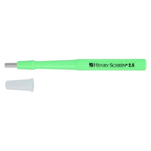 Biopsy Punch 2.5mm Blade 95mm Plastic Handle/Stainless Steel Tip Sterile Disposable Each