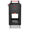 Rubbermaid Commercial, Heavy Duty Adaptable, Small, Utility Cart, Black